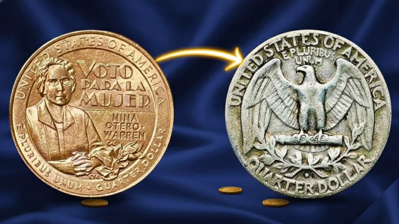 5 Washington Quarter Dollar