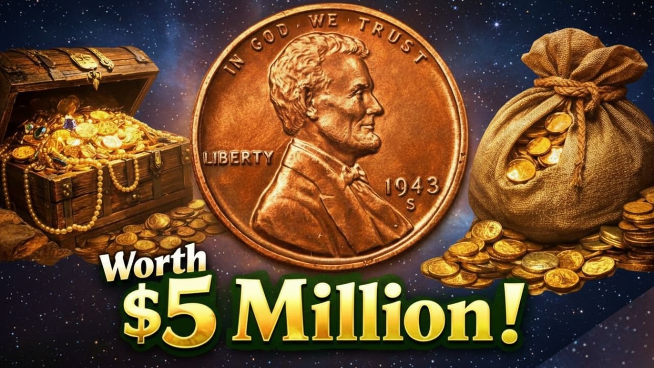 Rare 1943 Copper Penny